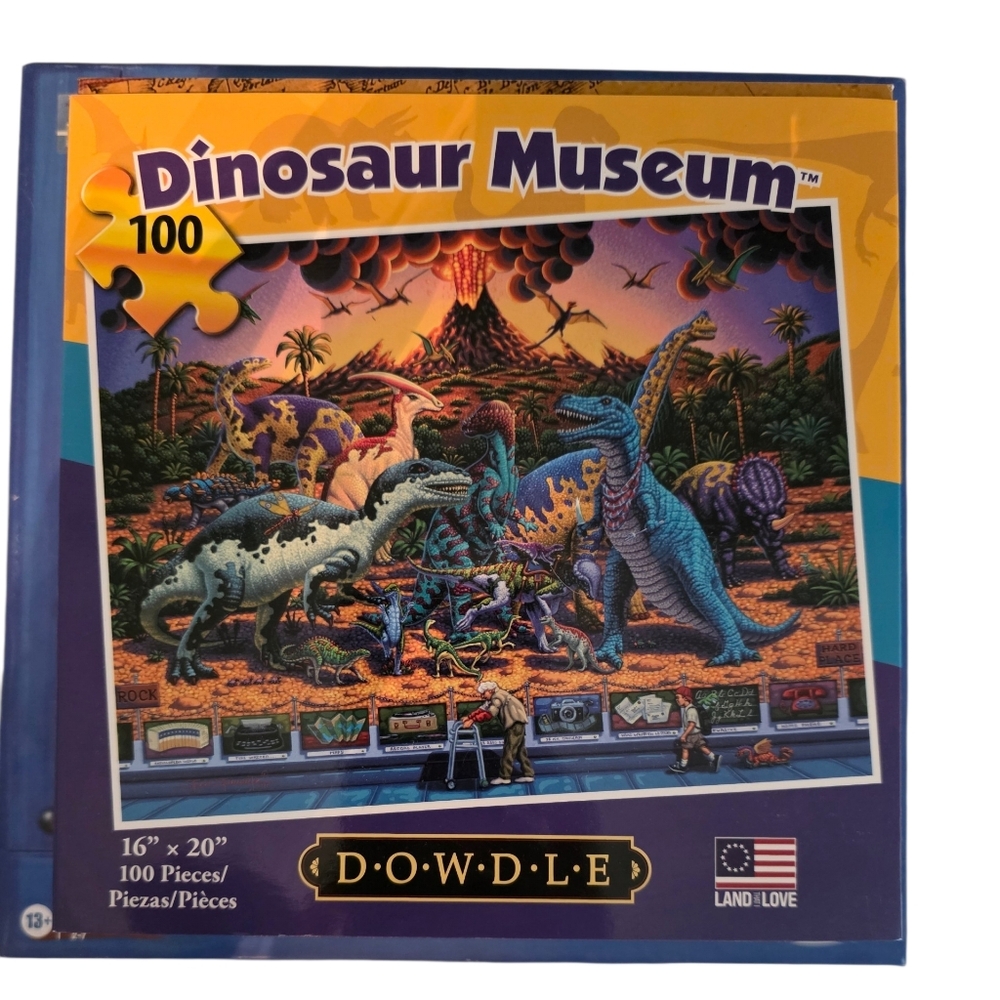 Dowdle 100 Pc Dinosaur Puzzle